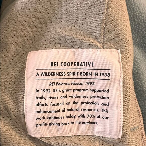 REI Co-Op Trailsmith Polartec Fleece Zip Up Jacket Kids M 10-12 Outdoor Warm - Picture 4 of 7